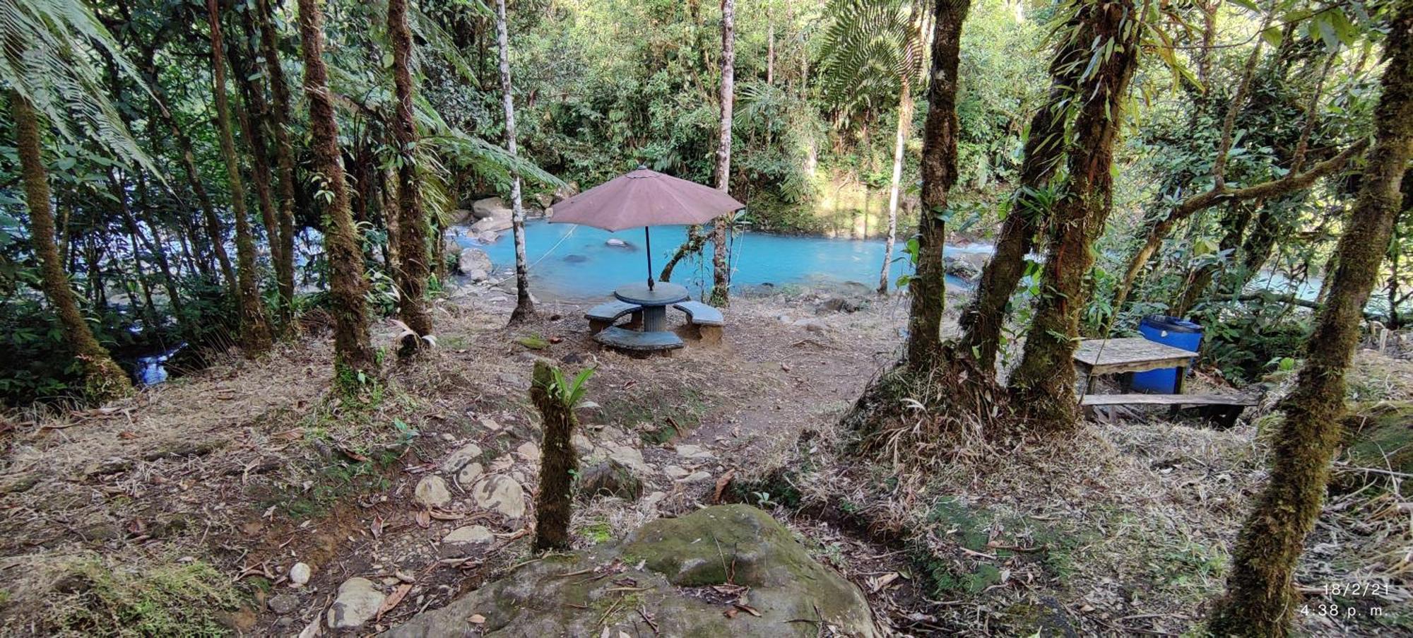 Cabinas Piuri Rio Celeste Extérieur photo